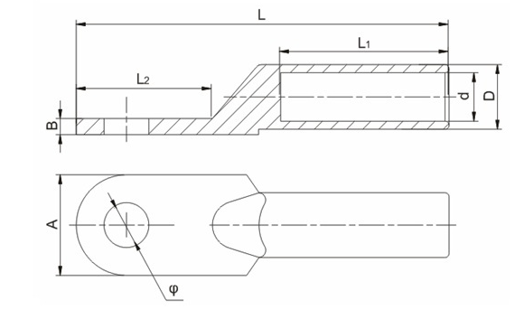Aluminium Connecting Terminal (DL Type) DL-150 (ROHS compliant)